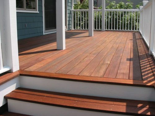 Deck staining service