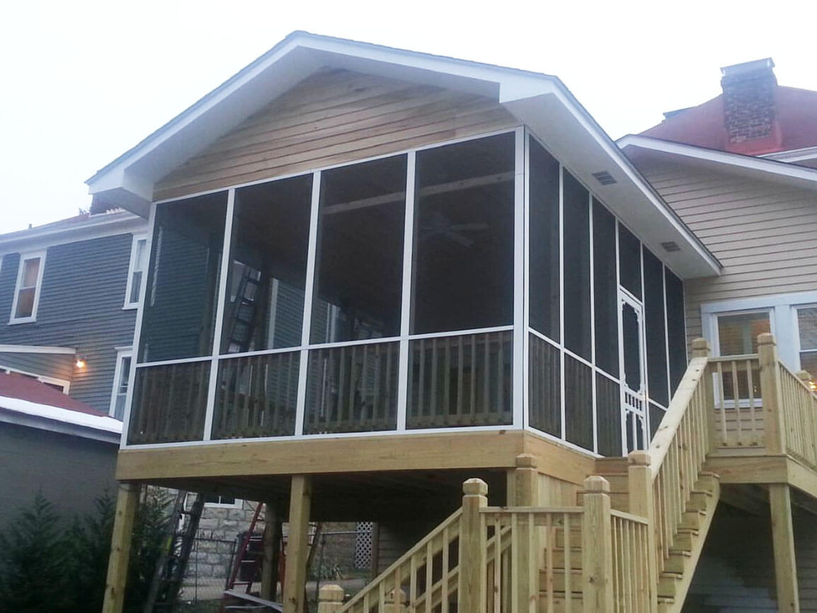Decks unlimited louisville ky screened in porch 10